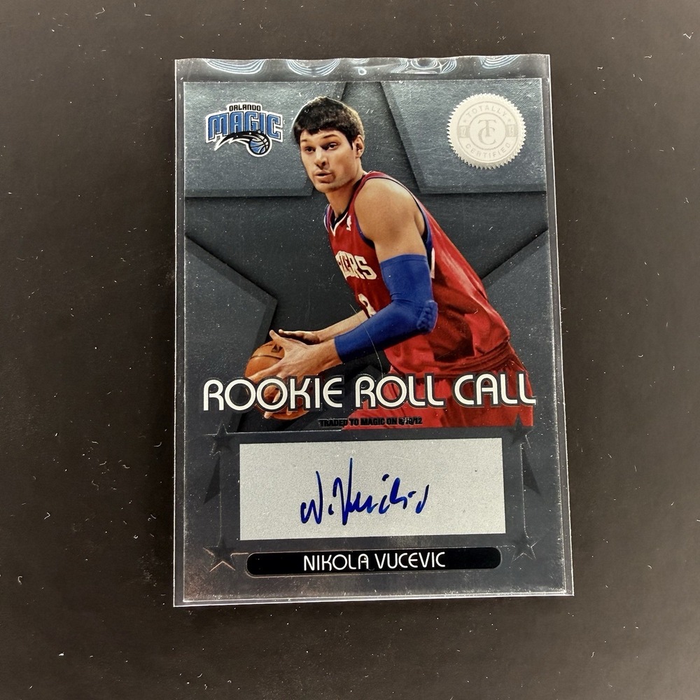 Nikola Vucevic Rookie‎ Roll Call Auto 2012 Totally Certified RC Autograph Magic
